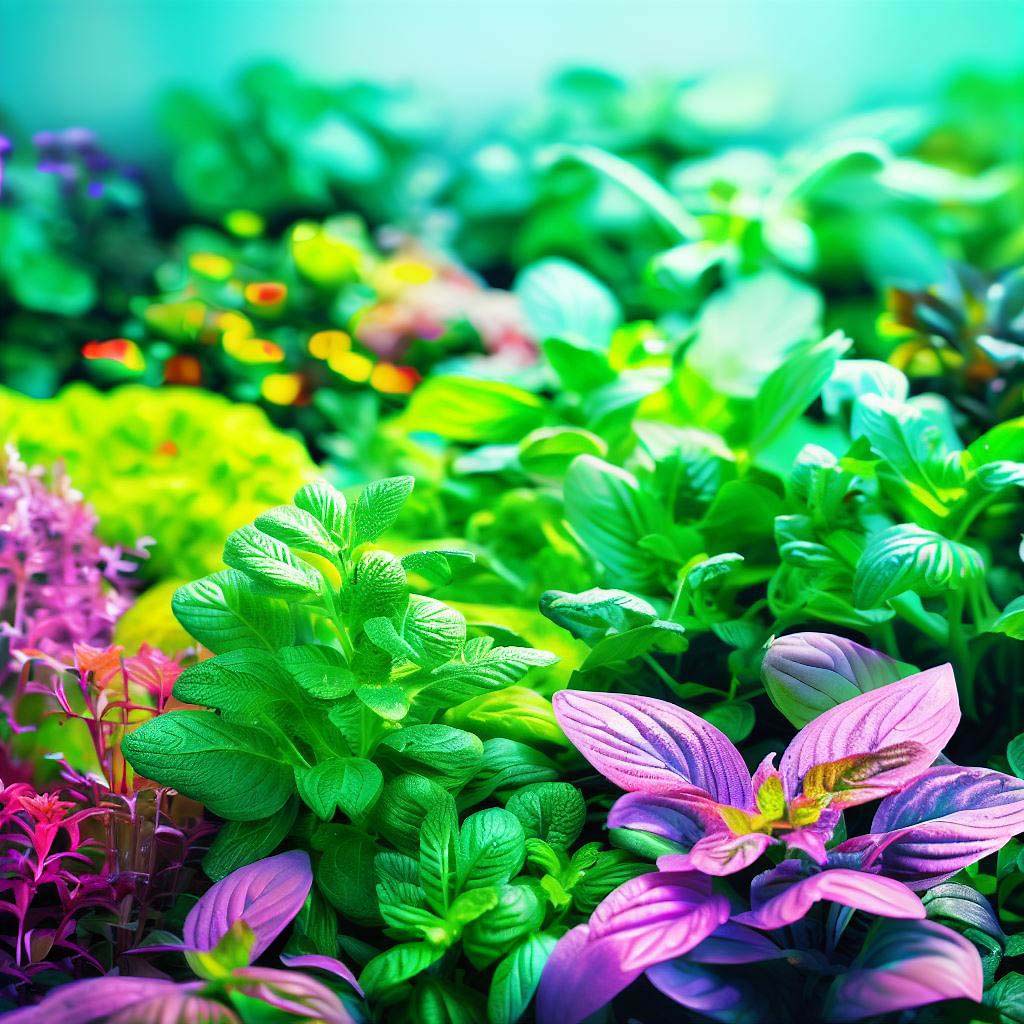 hydroponic garden herbs