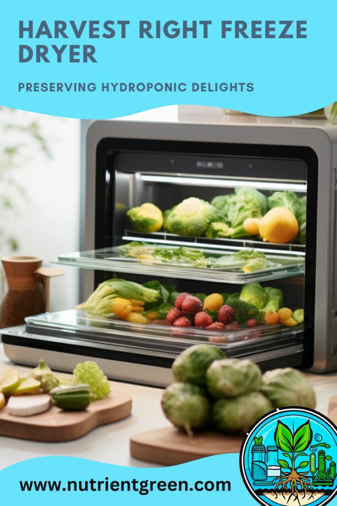 Harvest Right Freeze Dryer - Preserving Hydroponic Delights