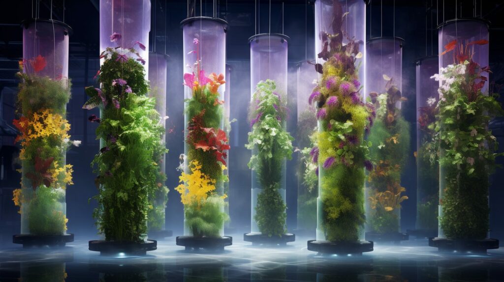 How aeroponics systems work for plant growth